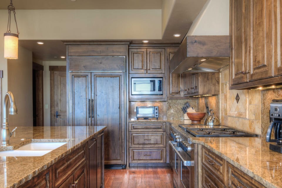 The Kitchen includes high end appliances 