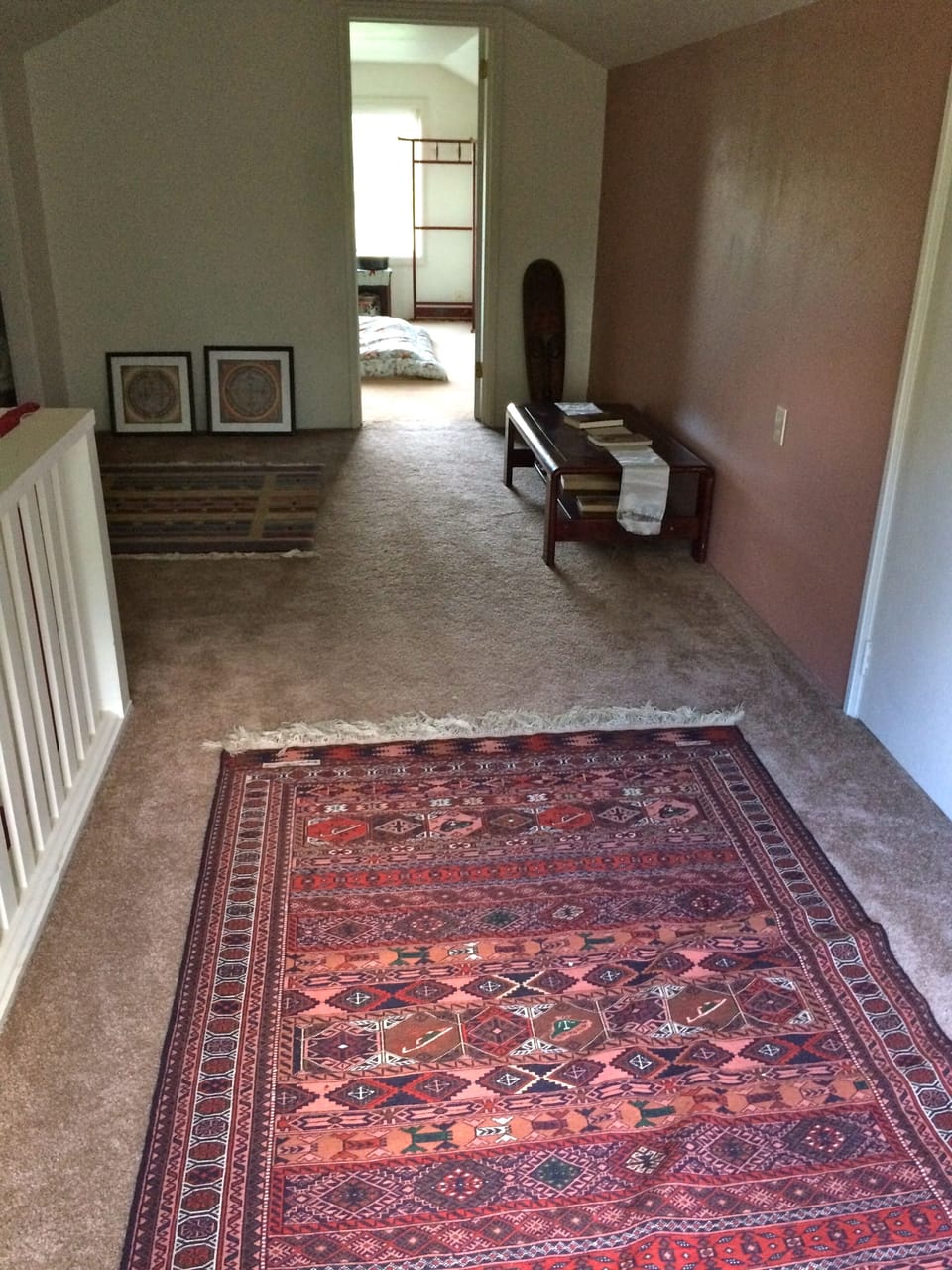 Meditation/Yoga/ Play area - done with items from Nepal