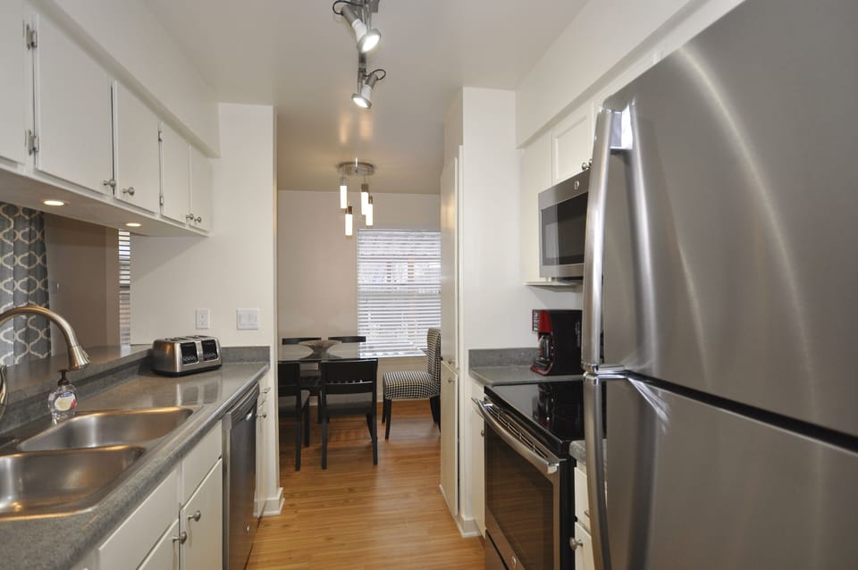 Kitchen with Stainless Steel appliances