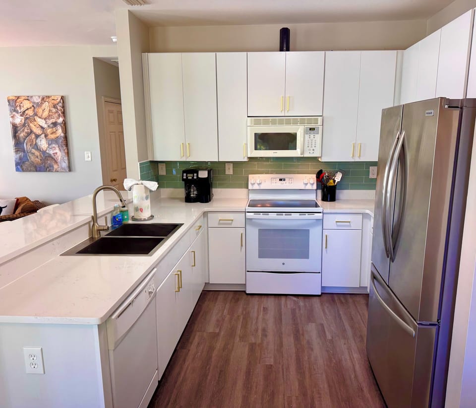 Fully loaded modern kitchen with everything you need to cook a great meal