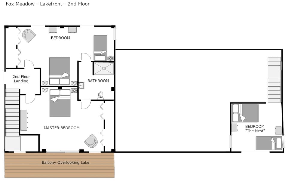 2nd Floor Floorplan