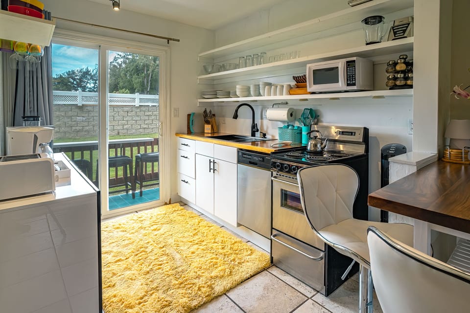 Dining and kitchen