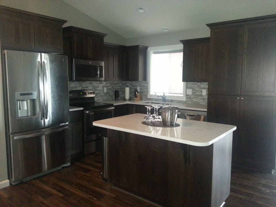 Kitchen with a view.