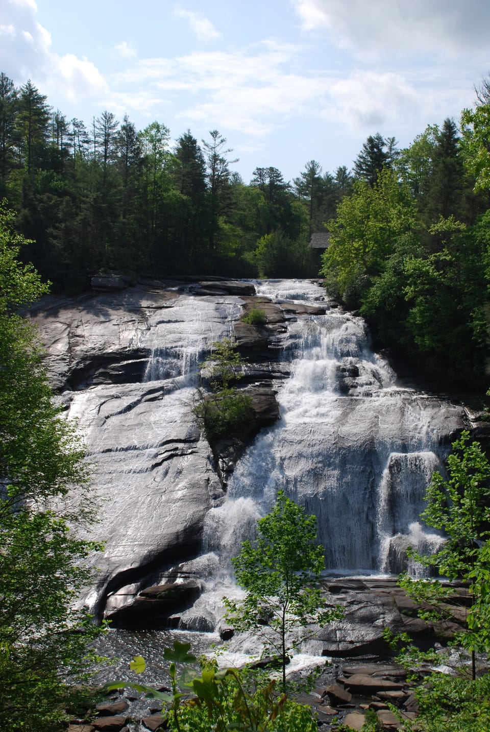 High falls Dupont state forest