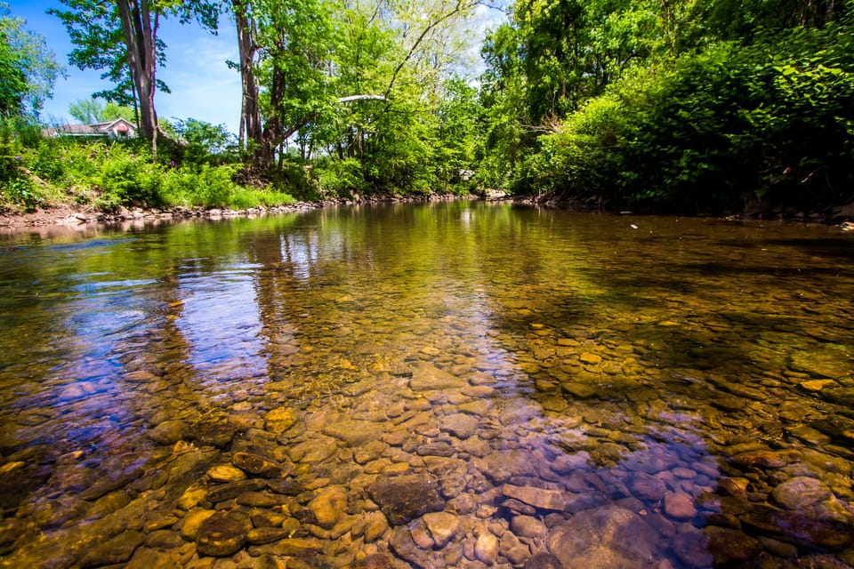 Rustic Elegance on the banks of the Loyalhanna Creek. 