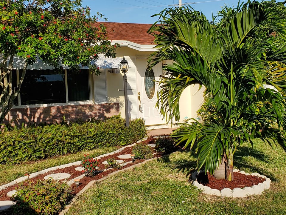 Front of our villa
