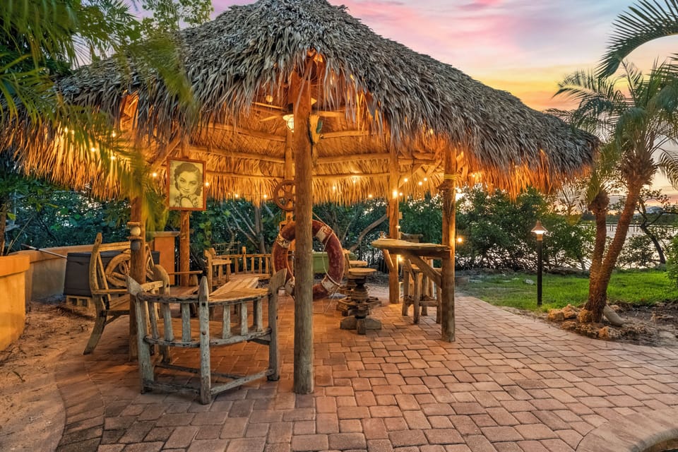 Good times and sunsets to be shared at Casa's poolside tiki bar