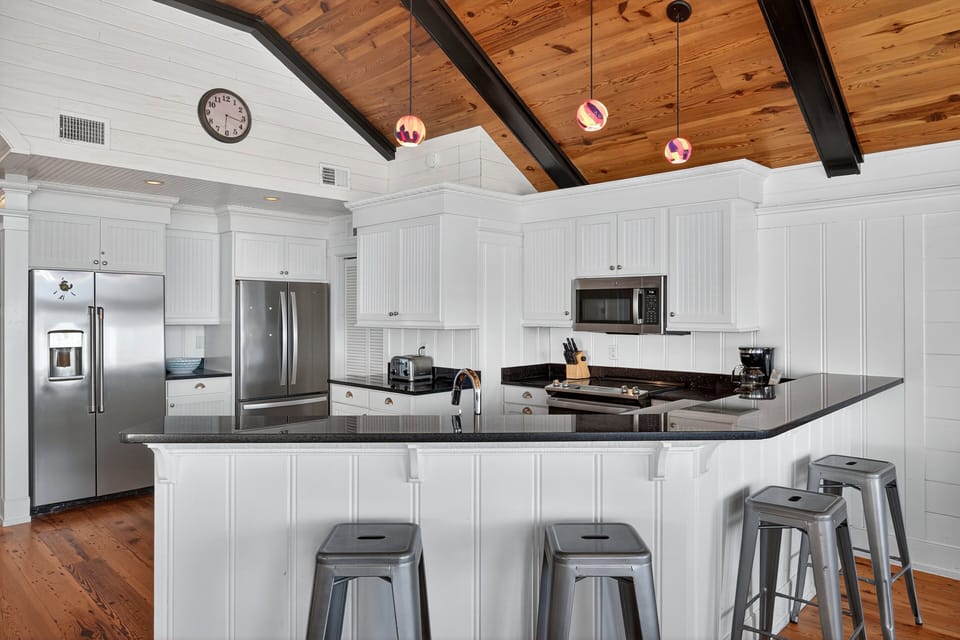 Fully equipped kitchen to prepare a delicious meal!