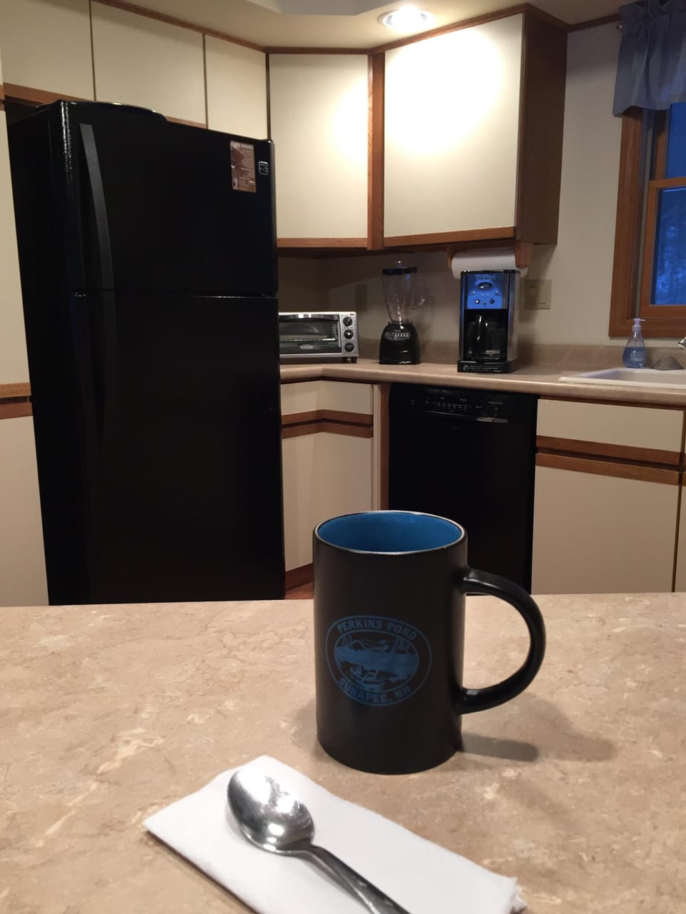 Enjoy a cup of coffee in our well appointed kitchen.