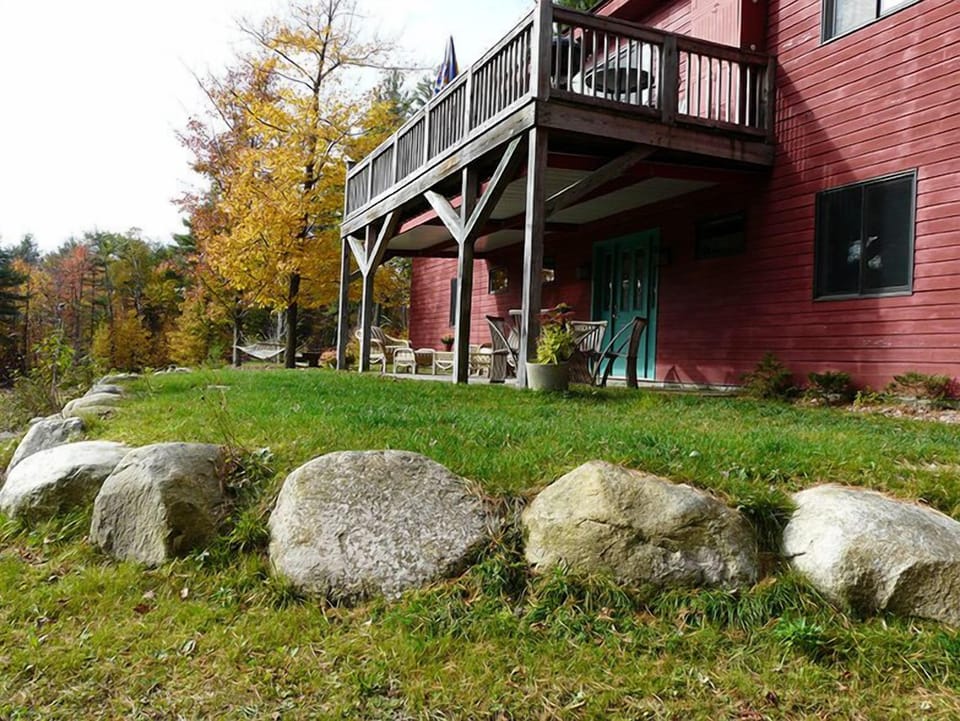 Front of Blueberry Lodge
