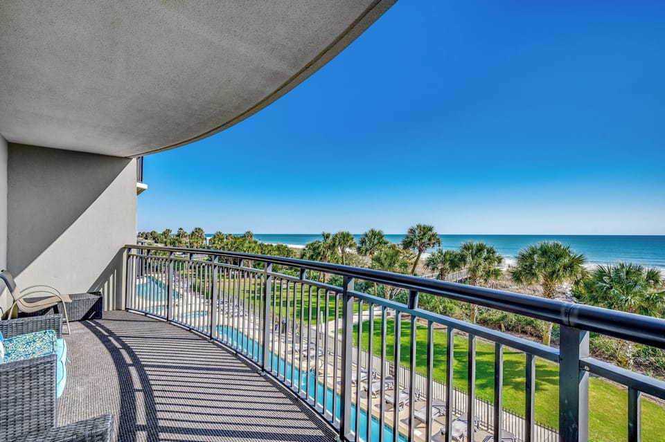 Private balcony