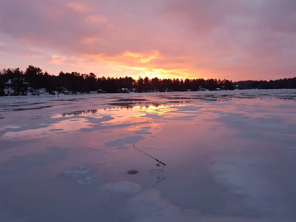 Winter Ice Fishing