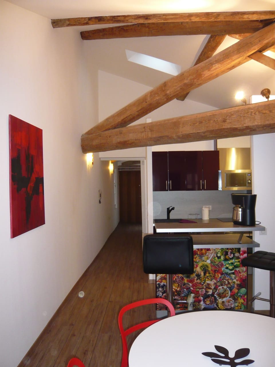 Entrance, corridor that leads to one of the bedrooms, 1 shower room, and toilets