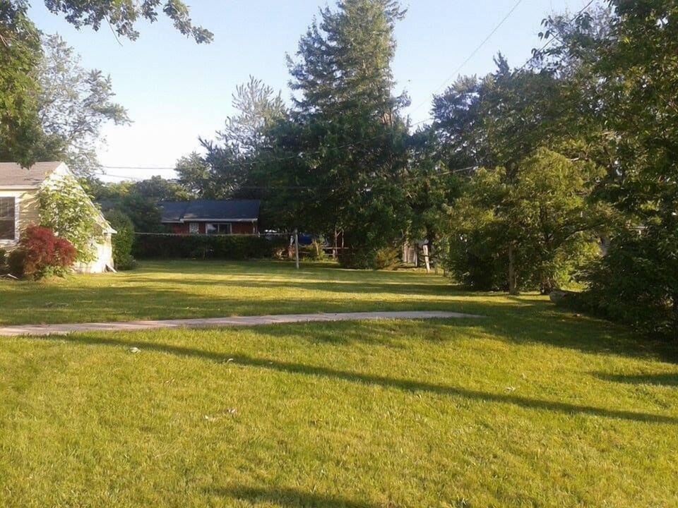 Side yard (1/2 acre) for plenty of summer activities 