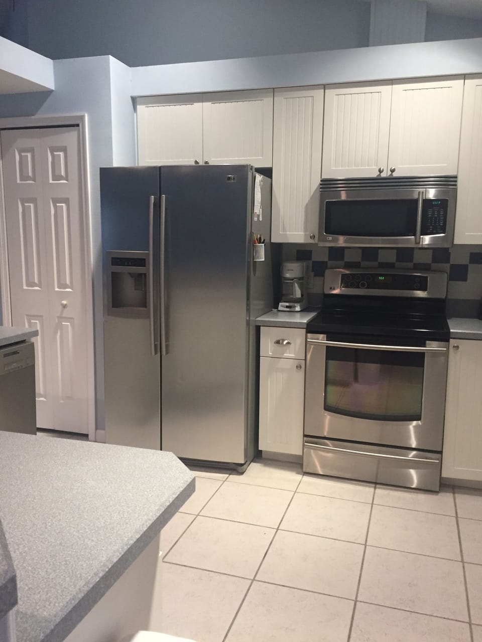 Stainless steel appliances