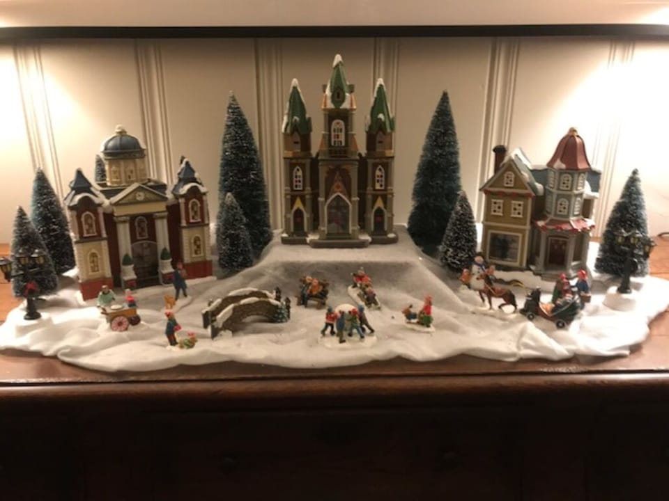 Snow village