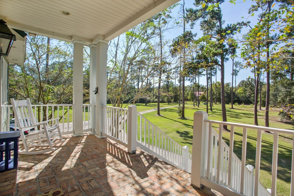 View from front porch