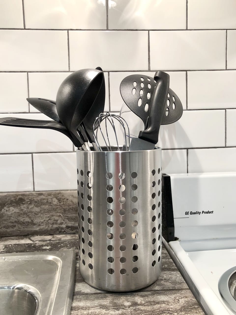 Cooking is easy as kitchen is well organized and fully stocked
