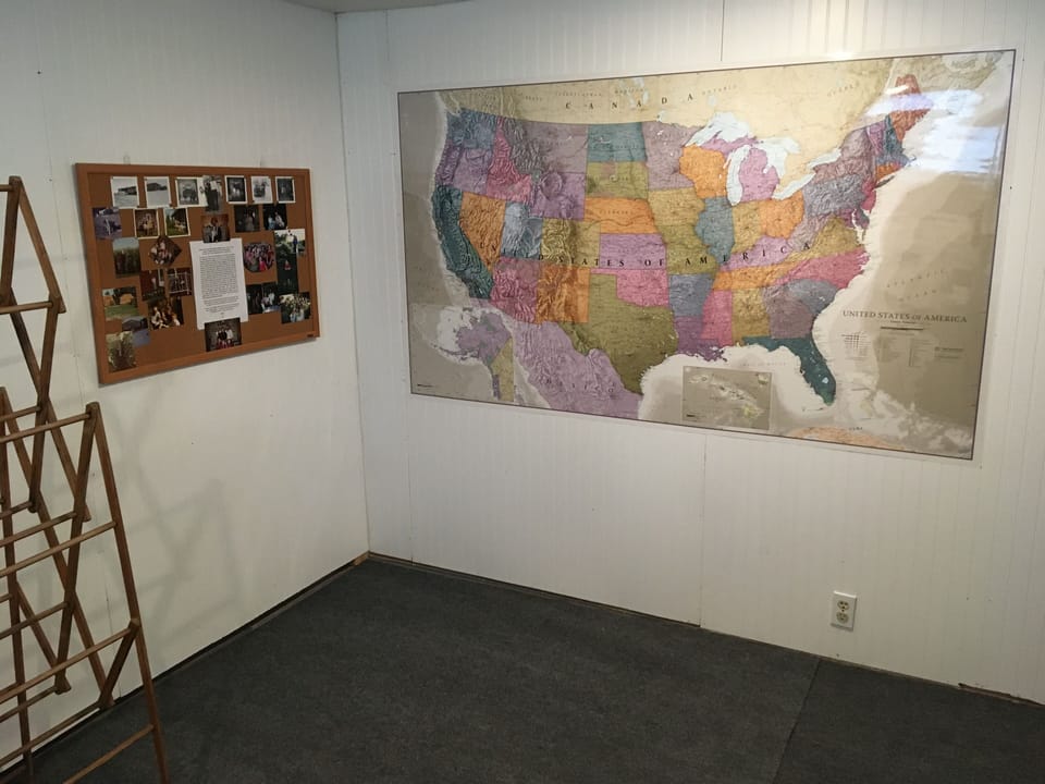 See where other guests have traveled from and leave your mark on our wall map!

