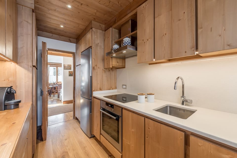 kitchen with induction hob