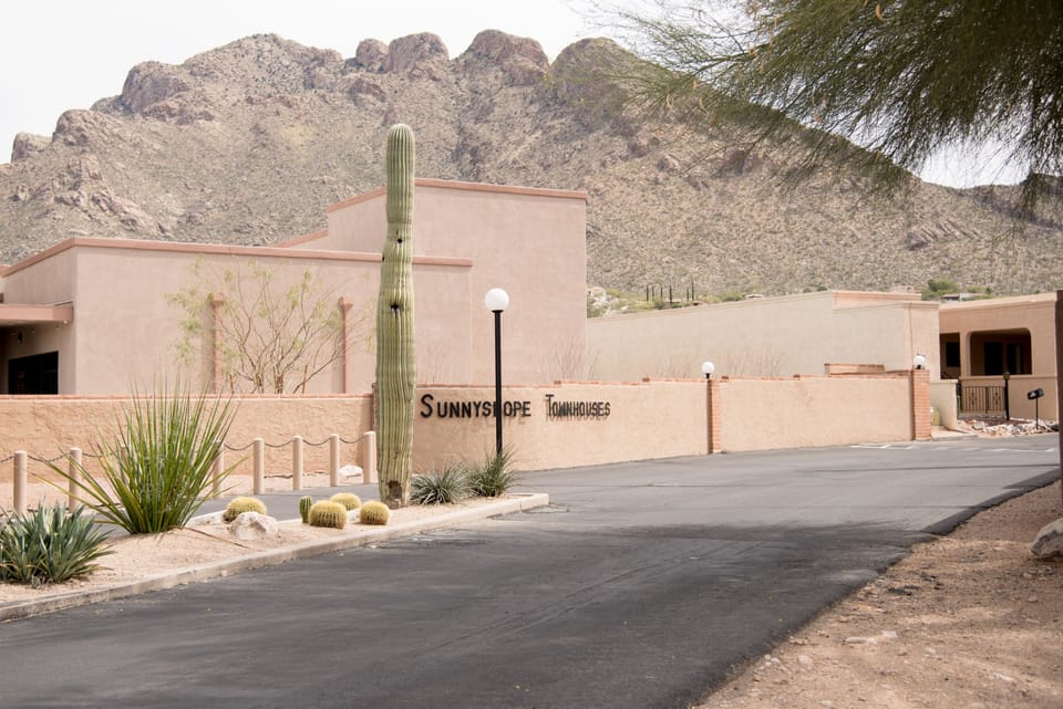 Entrance to Townhomes