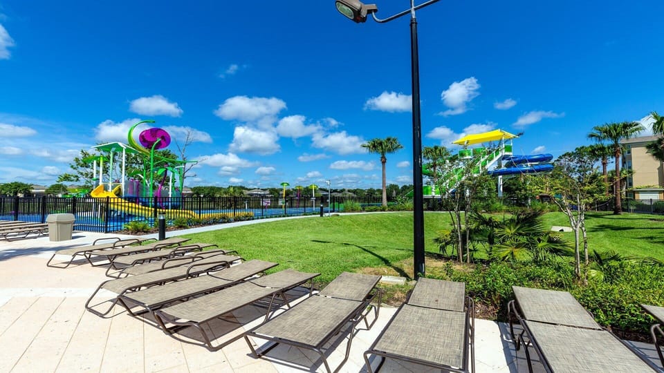  Family-friendly water park with slides & splash zone! Relax & soak up the sun!