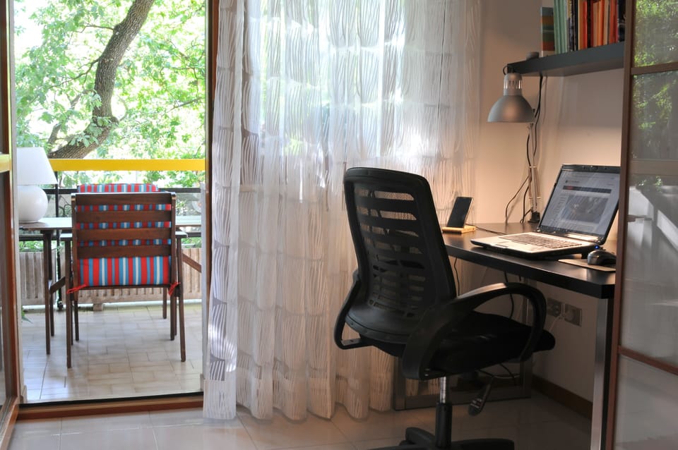 Desk area  in the Double/Triple Bedroom