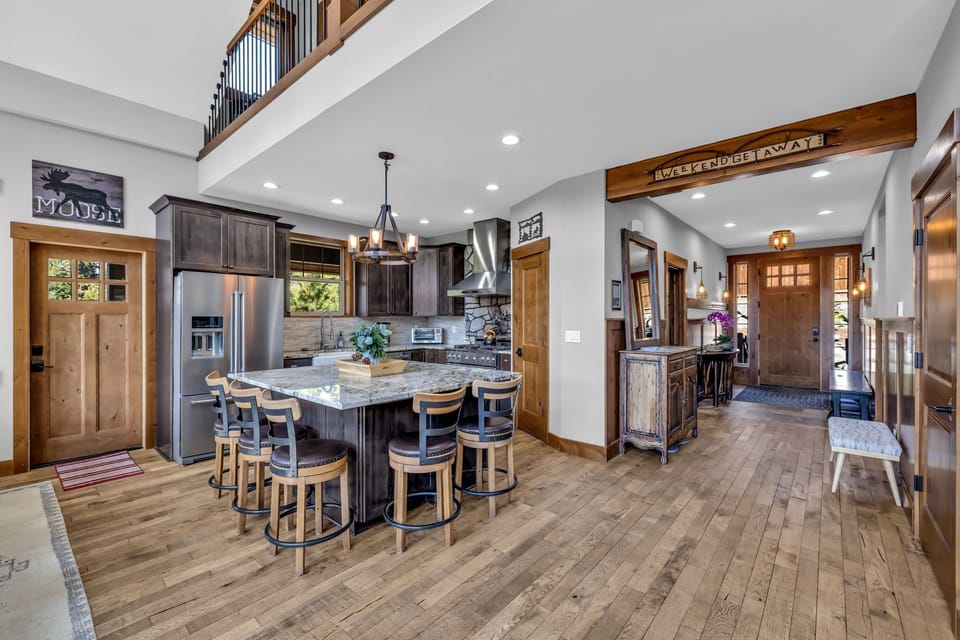 Primary Kitchen Main House on the Middle Floor