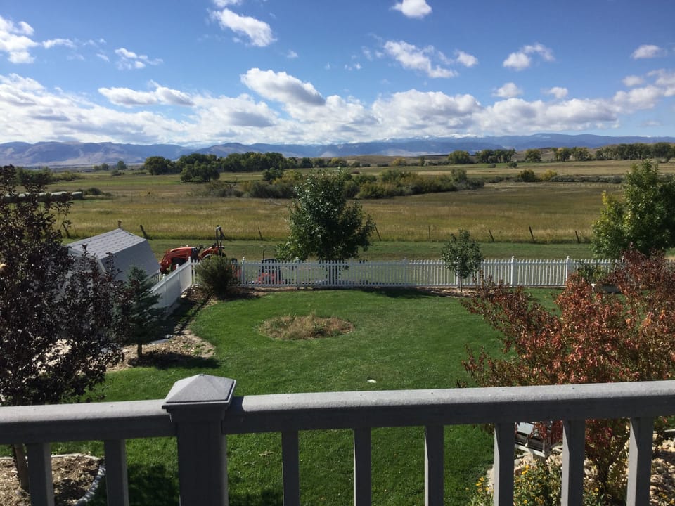 View from your private deck