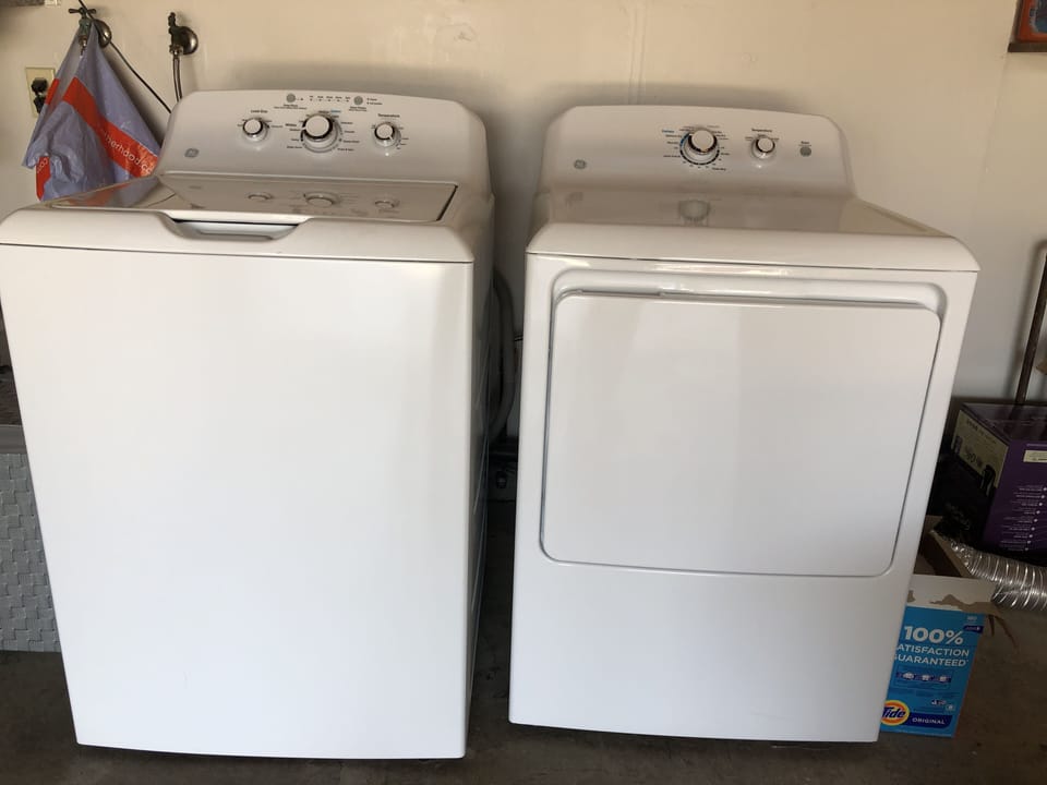 Brand new washer and dryer 