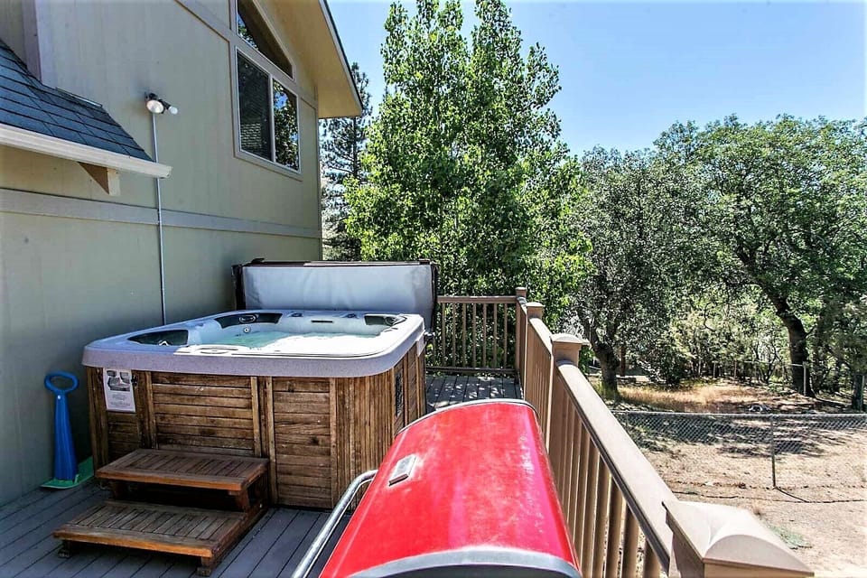 Enjoy soaking in the sun or stars in the hot tub, while BBQ'ing your favorite meal