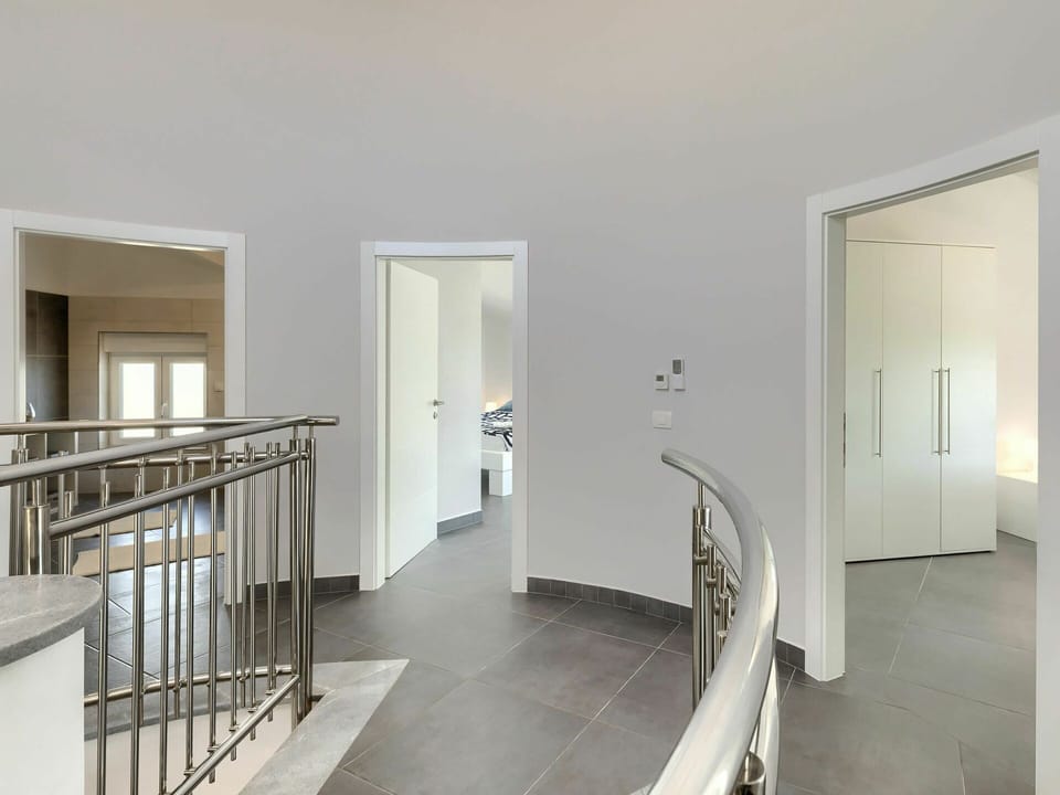 Wood, Interior Design, Architecture, Building, Door, Floor, Flooring, Hall, Paint