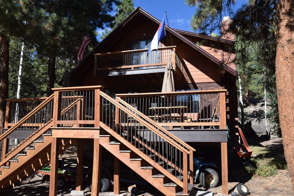 Front and New enlarged deck