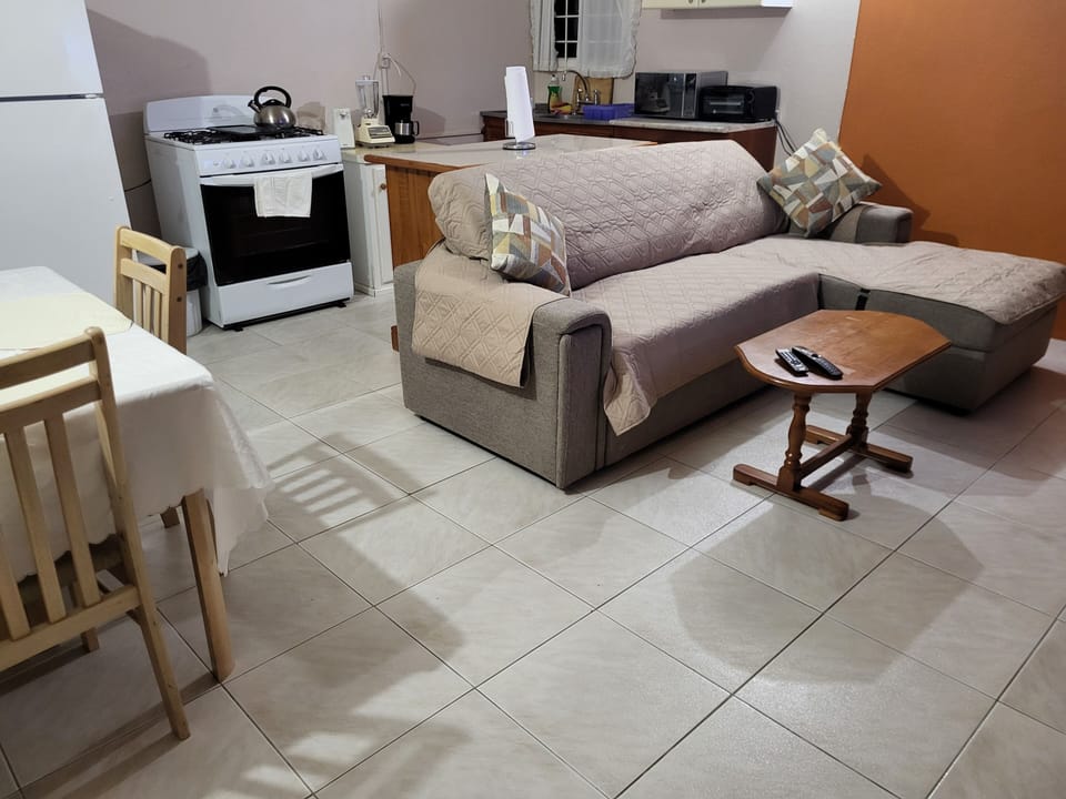 kitchen in back ground