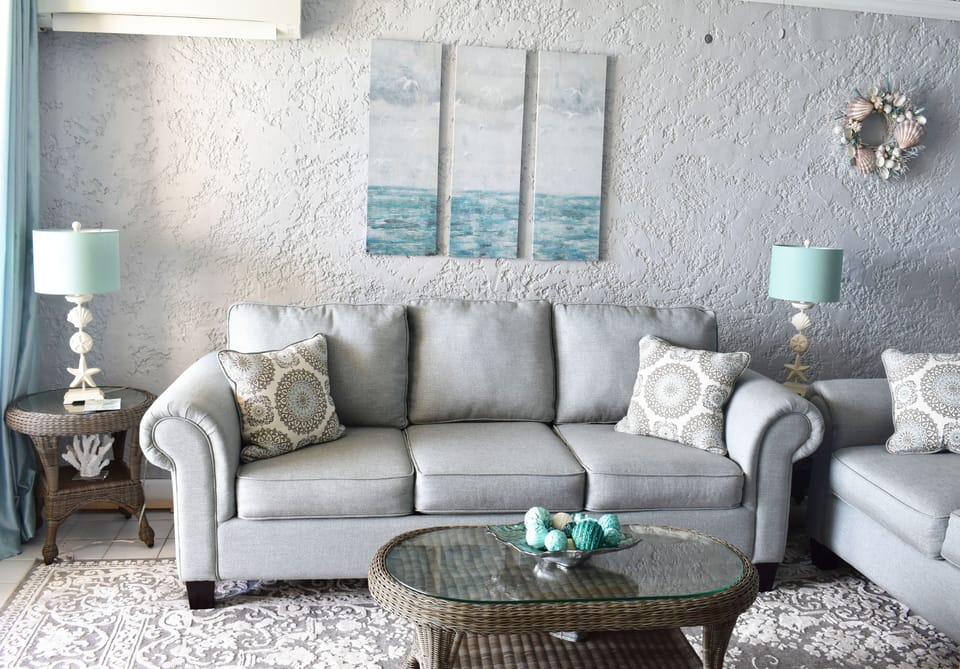 Living room.  Sofa and Love Seat.