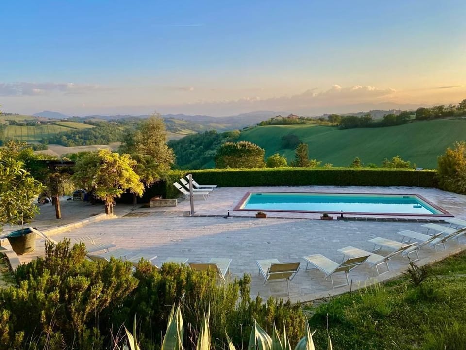 Shady Pergola next to the pool area...