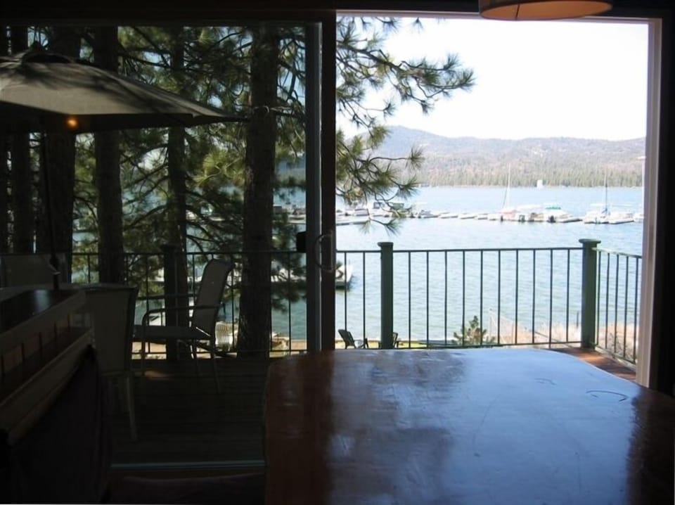 Views from booth with coffee or hot cocoa are incomparable during any season
