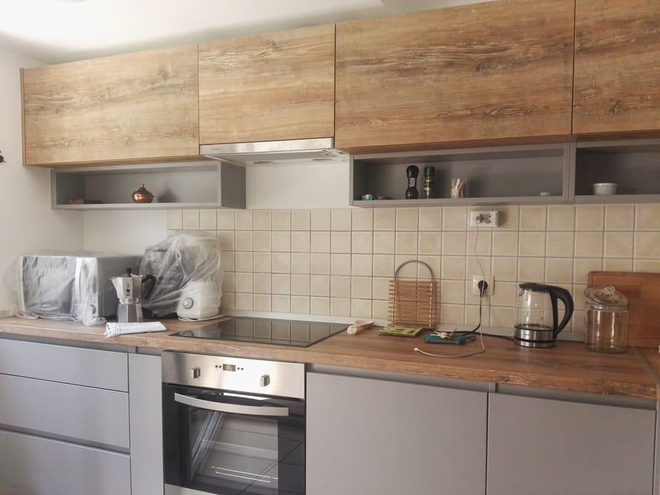 Newly renovated and very well equipped kitchen with a dishwasher 