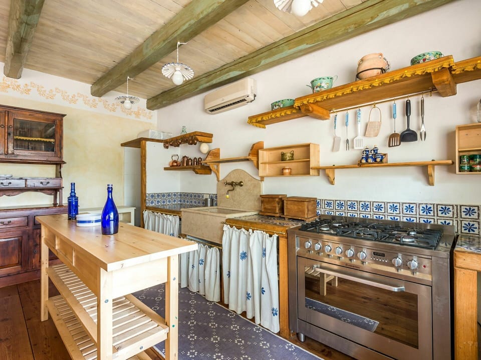 Furniture, Shelf, Building, Wood, Cabinetry, Countertop, Shelving, Interior Design, Floor, Flooring