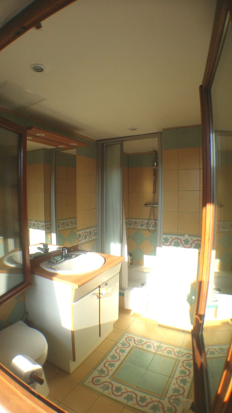 En suite bathroom