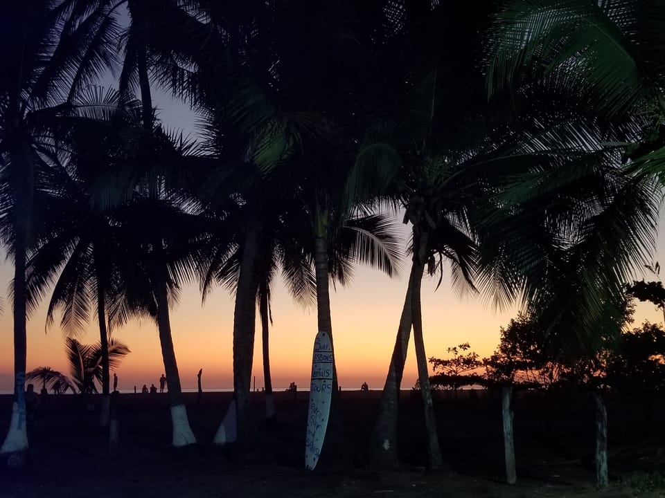 Sunset  Playa Jacó
