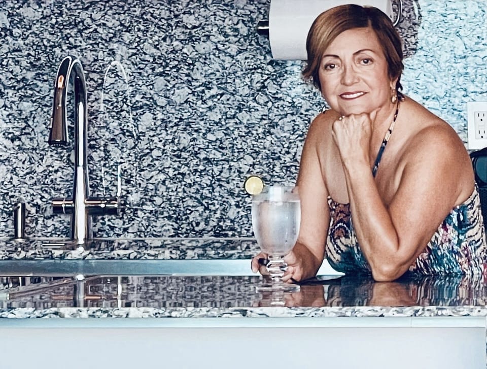 Filter is installed provides hot boiling water for a hot cup of tea or to drink.