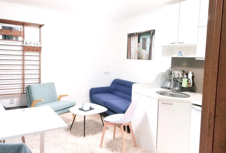 Living room with kitchen 