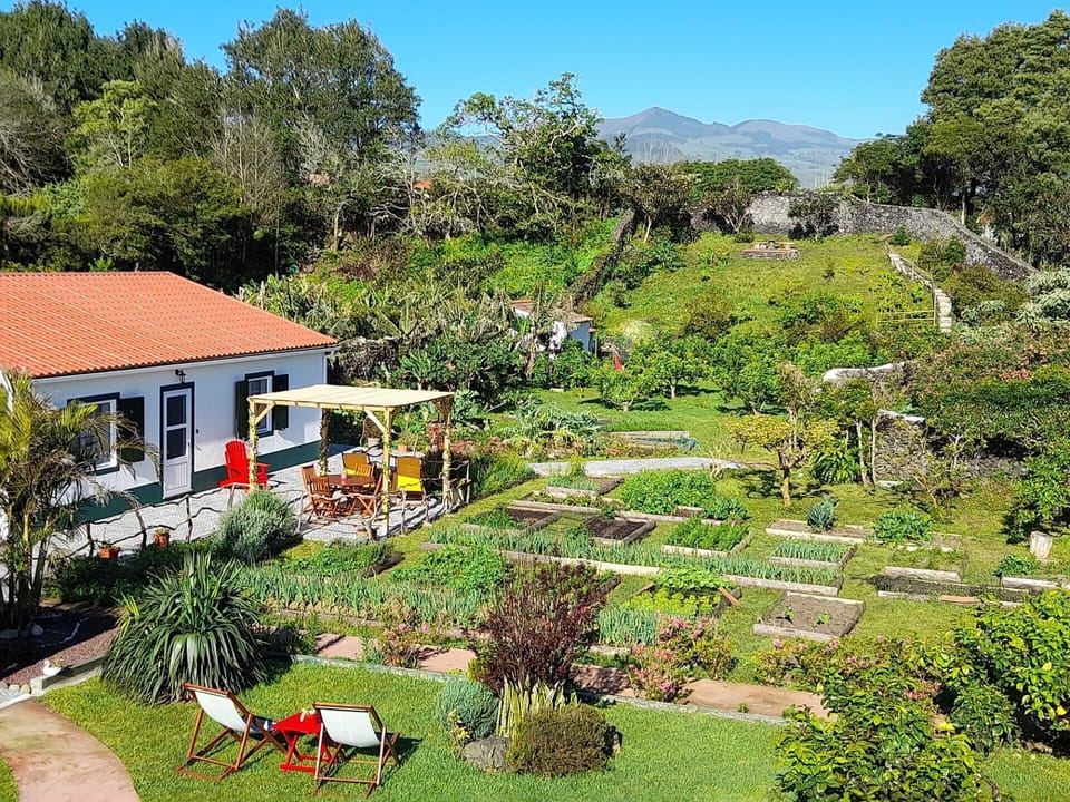 Casa de férias com vista jardim