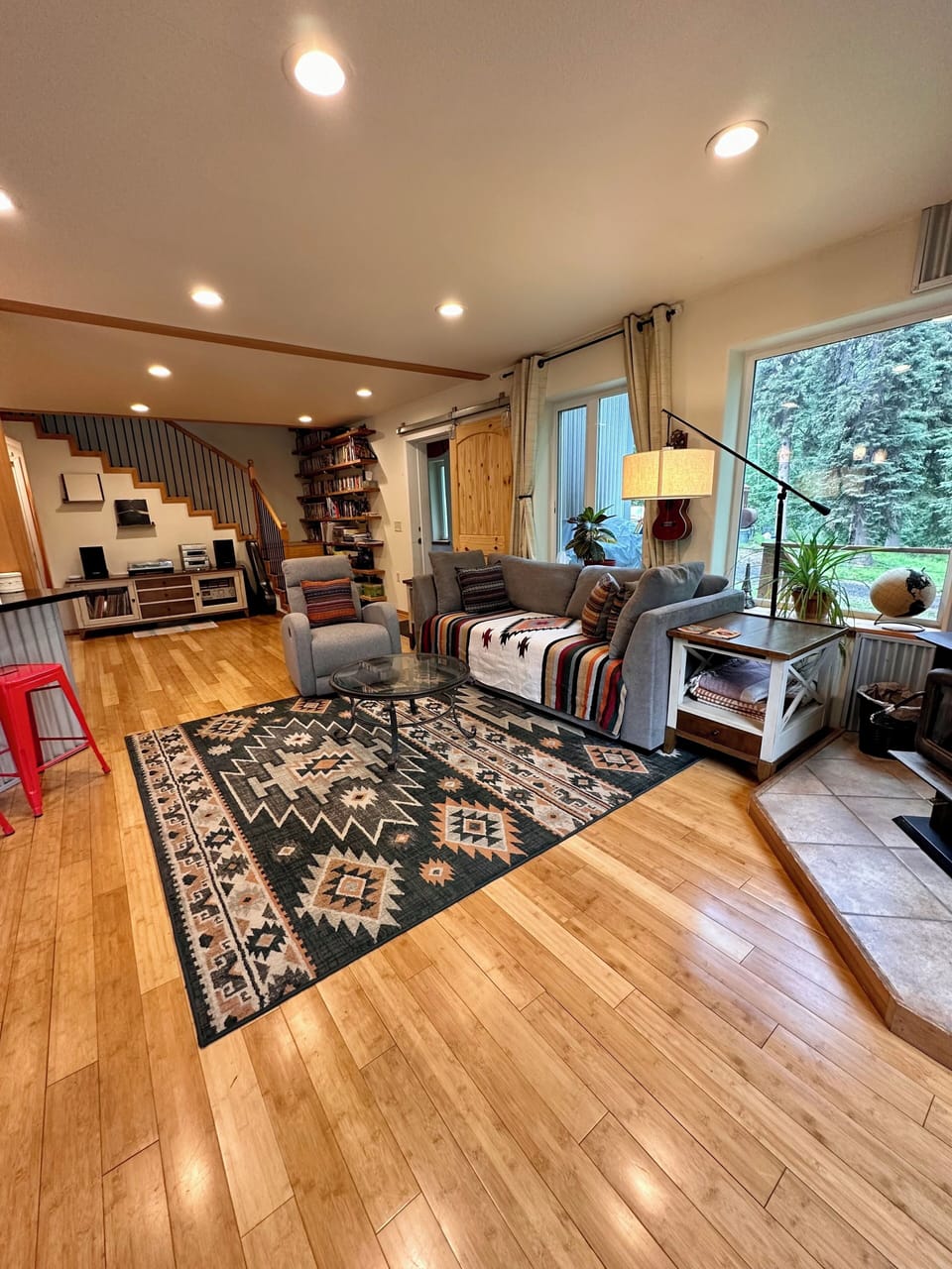 downstairs living room