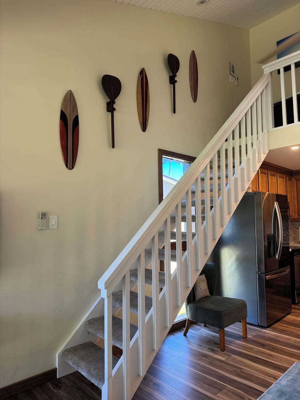 Stairs to loft