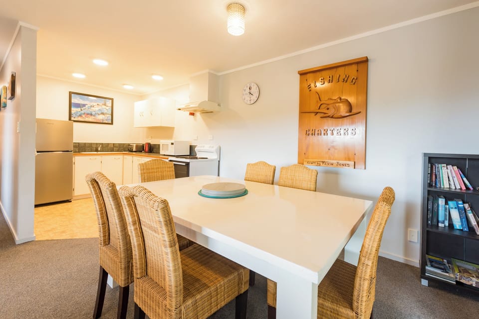 Dining and kitchen