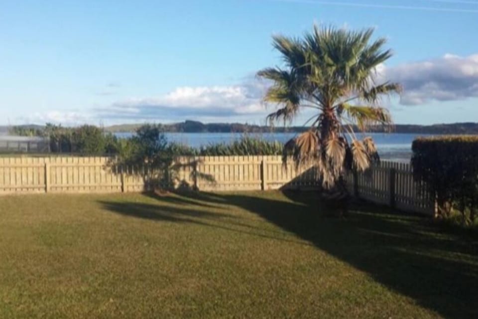 Front yard, plenty of parking space