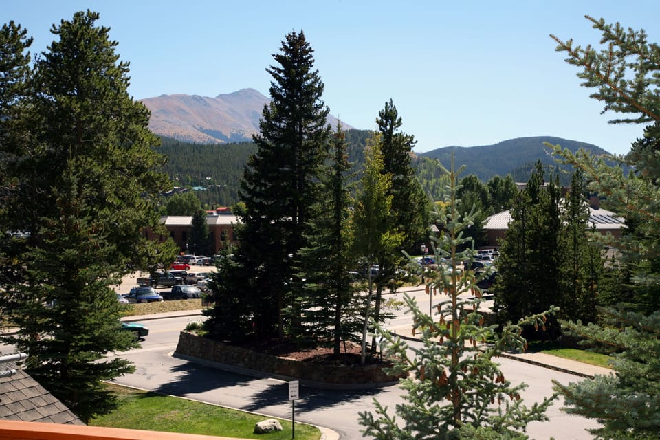 View from deck of Mt. Baldy