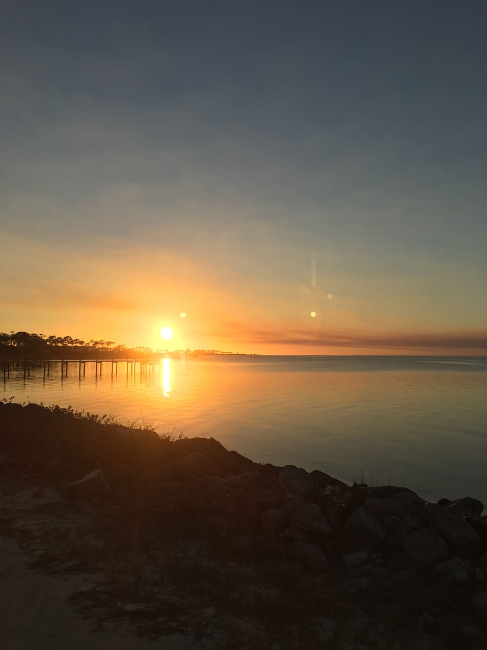 One of our Many Beautiful Sunsets on Apalachicola Bay 2019